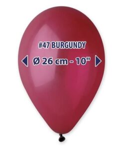 Bordeaux balóniky - balenie 100 ks